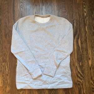 LuluLemon grey crewneck